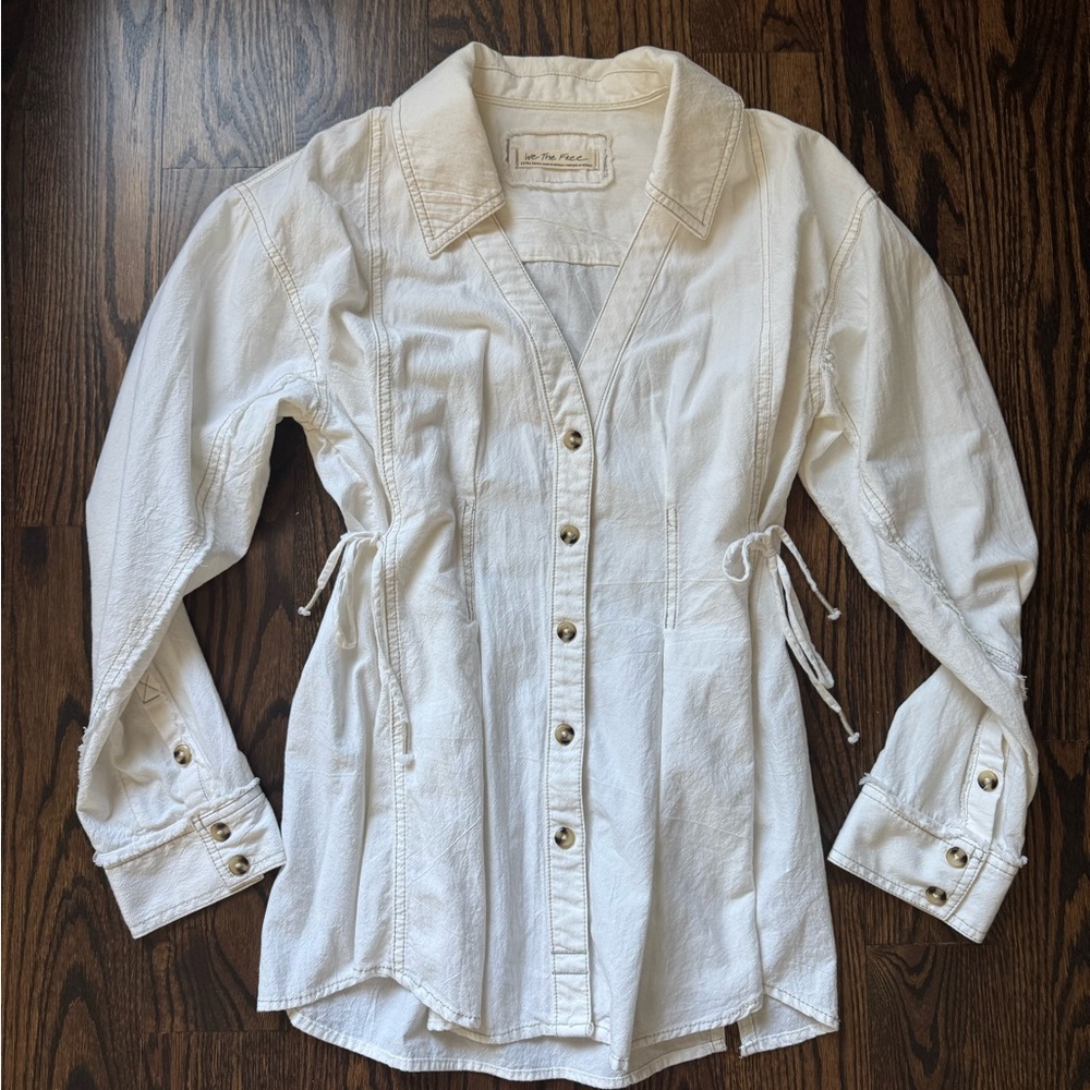 We The Free Marten Oxford Button Down Shirt/Tunic